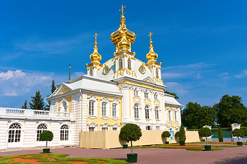 Image showing Peterhof Palace Church