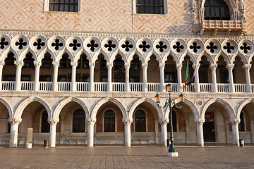 Image showing Doge Palace in Venice