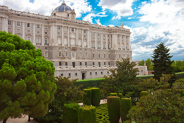 Image showing Royal Palace in Madrid