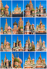 Image showing Saint Basil Cathedral  in Moscow