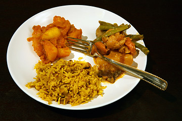 Image showing Vegetarian curry