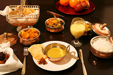 Image showing Vegetarian feast