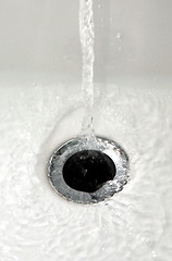 Image showing Water waste