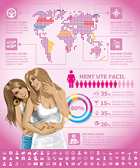 Image showing Infographics With Gay Couple