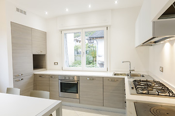 Image showing Modern kitchen interior