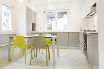 Image showing Modern kitchen interior