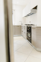 Image showing Modern kitchen interior