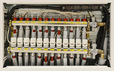 Image showing Centralized heating and air conditioning system