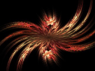 Image showing Incredible explosion - 3D abstract