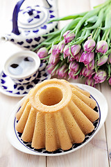 Image showing traditional easter cake 