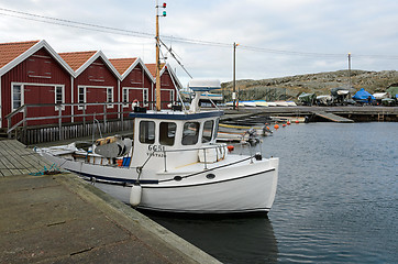 Image showing small fishing boat