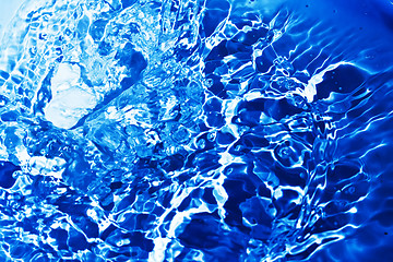 Image showing Blue water