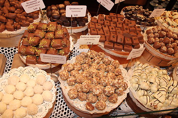 Image showing different confectionery in the shop