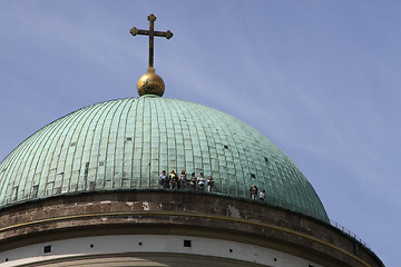 Image showing roof with cross