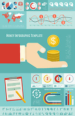 Image showing Business Infographic Template.