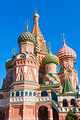 Image showing Saint Basil Cathedral  in Moscow