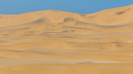 Image showing Namib Desert near Swakopmund in Namibia