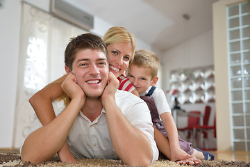 Image showing family at home