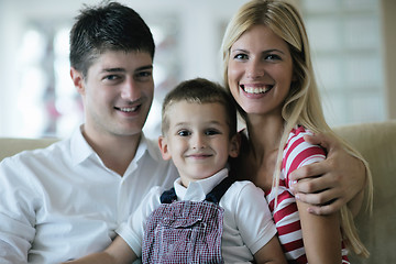 Image showing family at home