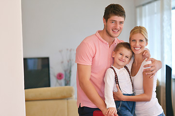 Image showing family at home