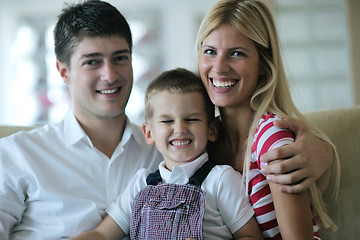 Image showing family at home