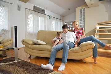 Image showing family at home