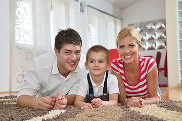 Image showing family at home