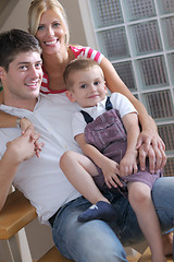 Image showing family at home