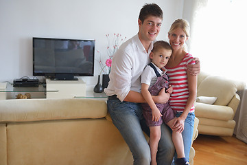 Image showing family at home