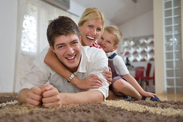 Image showing family at home