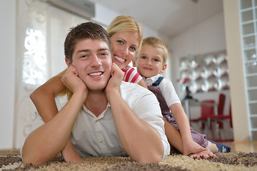 Image showing family at home