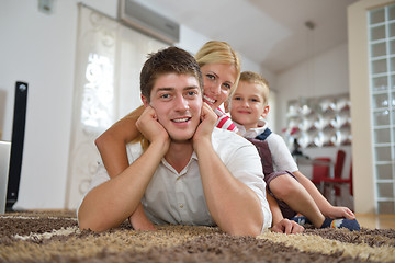 Image showing family at home