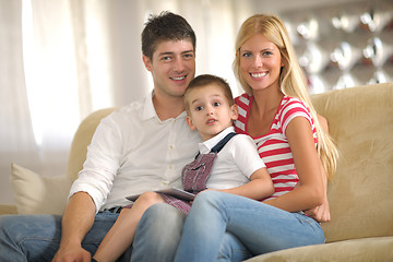 Image showing family at home