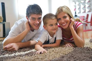 Image showing family at home