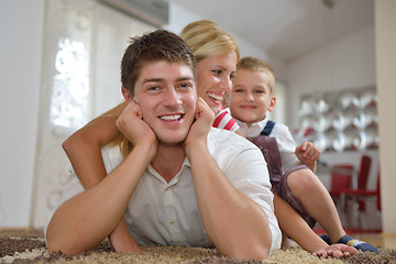 Image showing family at home