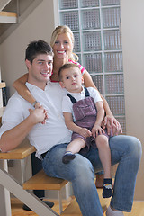 Image showing family at home