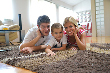 Image showing family at home