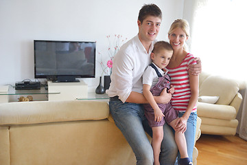 Image showing family at home