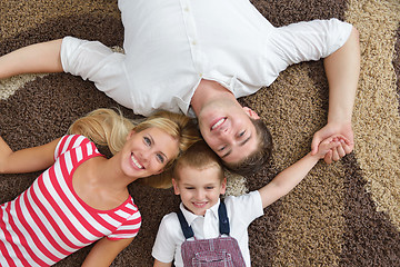 Image showing family at home