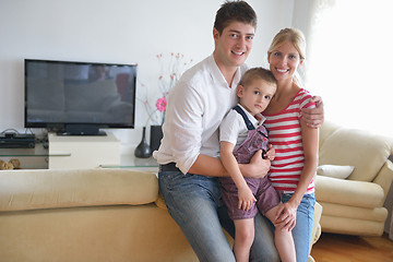 Image showing family at home