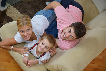 Image showing family at home