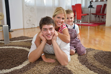 Image showing family at home