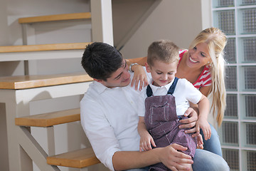 Image showing family at home