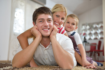 Image showing family at home