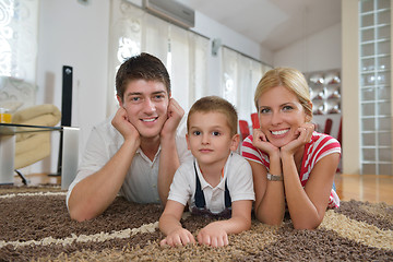 Image showing family at home