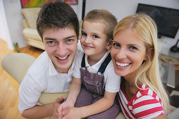 Image showing family at home