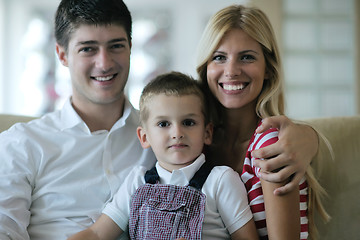 Image showing family at home