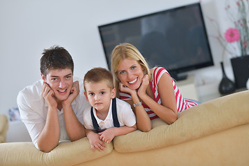 Image showing family at home