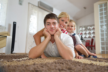 Image showing family at home