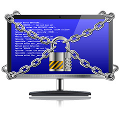 Image showing Safe Computer Concept